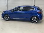 Renault Clio 1.6 E-Tech Hybrid 145 Techno / NL auto / Naviga, Stof, Gebruikt, Euro 6, Blauw