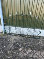 Klassiek hekwerk roestvrijstaal met poorten en staanders, Ophalen, Met poort, Gebruikt, Sierhekwerk