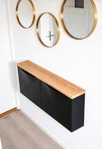 Plank voor Trones schoenenkast van Ikea gerecycled teakhout, Huis en Inrichting, Kasten | Schoenenkasten, Verzenden, Zo goed als nieuw