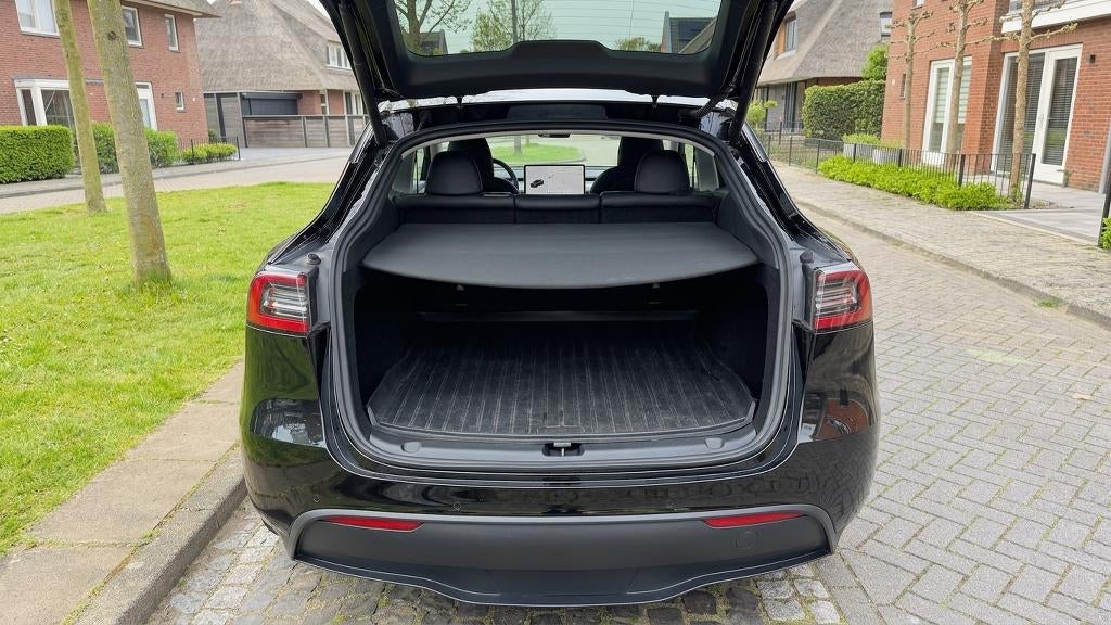 Tesla Model Y 2022 Zwart Performance 500+ PK & XPEL FRONT, Auto's, Tesla, Automaat, 1972 kg, Zwart, Leder