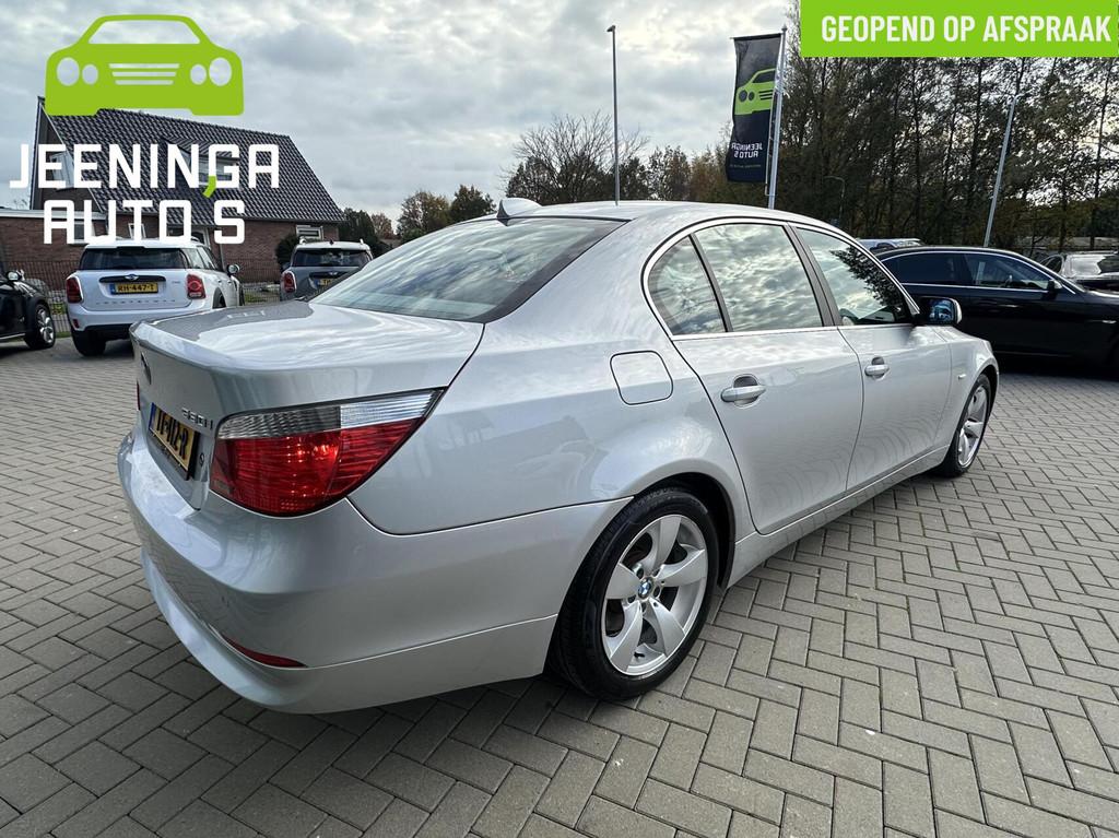 BMW 5-serie 530i|Navi|Clima|Leer, Auto's, Automaat, Achterwielaandrijving, Gebruikt, 2996 cc