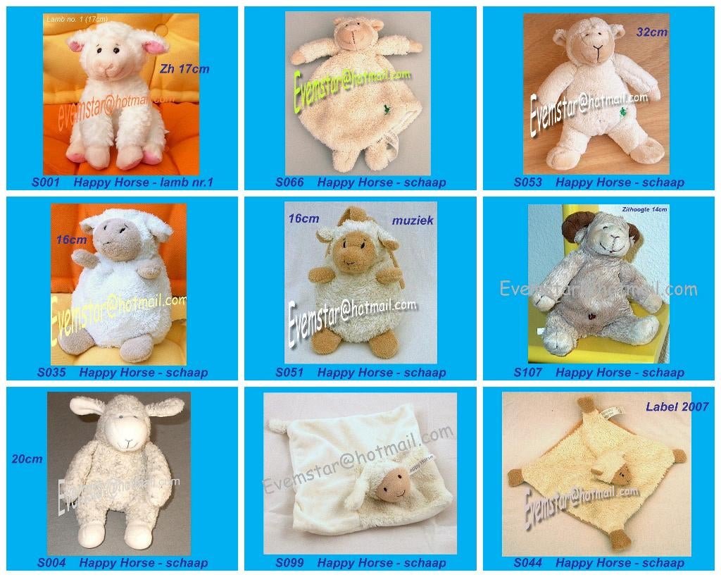 Schaap Schaapje Lammetje Happy Horse Nici Tiamo, Ophalen, Zo goed als nieuw, Overige typen