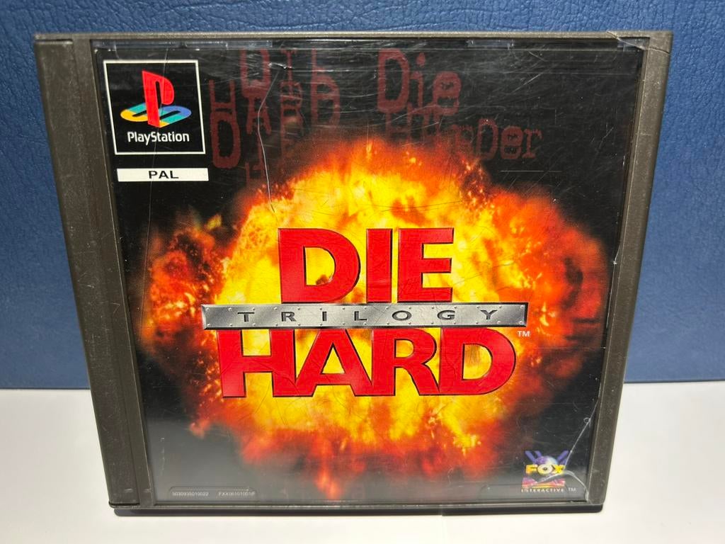 Die Hard Trilogy / Playstation 1 / PS1, Spelcomputers en Games, Games | Sony PlayStation 1, Avontuur en Actie, Vanaf 18 jaar, 1 speler