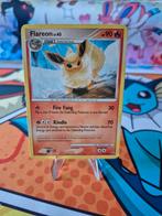Flareon Pokemon Kaarten, Ophalen of Verzenden, Gebruikt, Losse kaart, Foil
