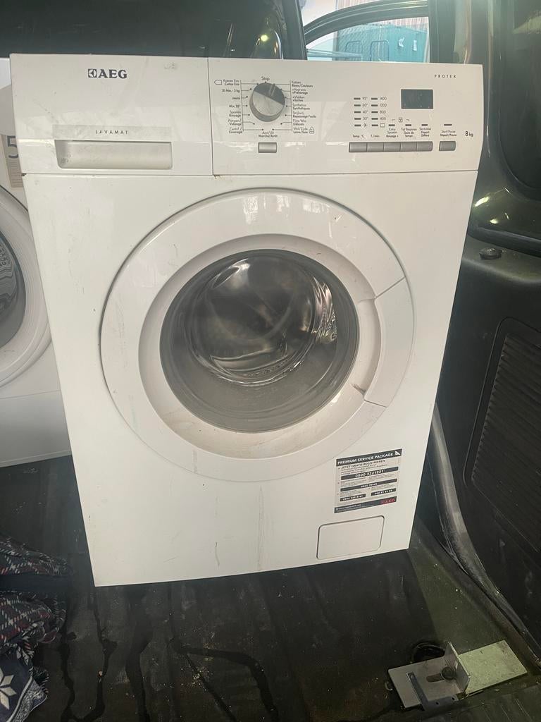AEG Lavamat Protex 8kg wasmachine - Werkt nog goed, Witgoed en Apparatuur, Wasmachines, Ophalen, 1200 tot 1600 toeren, Gebruikt