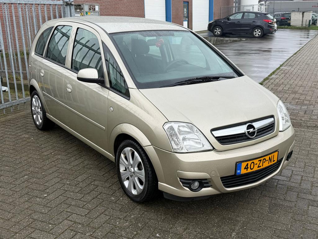 Opel Meriva 1.8-16V Temptation AUTOMAAT 125PK NL AUTO NAP! 1, 4 cilinders, 1796 cc, Beige, Origineel Nederlands