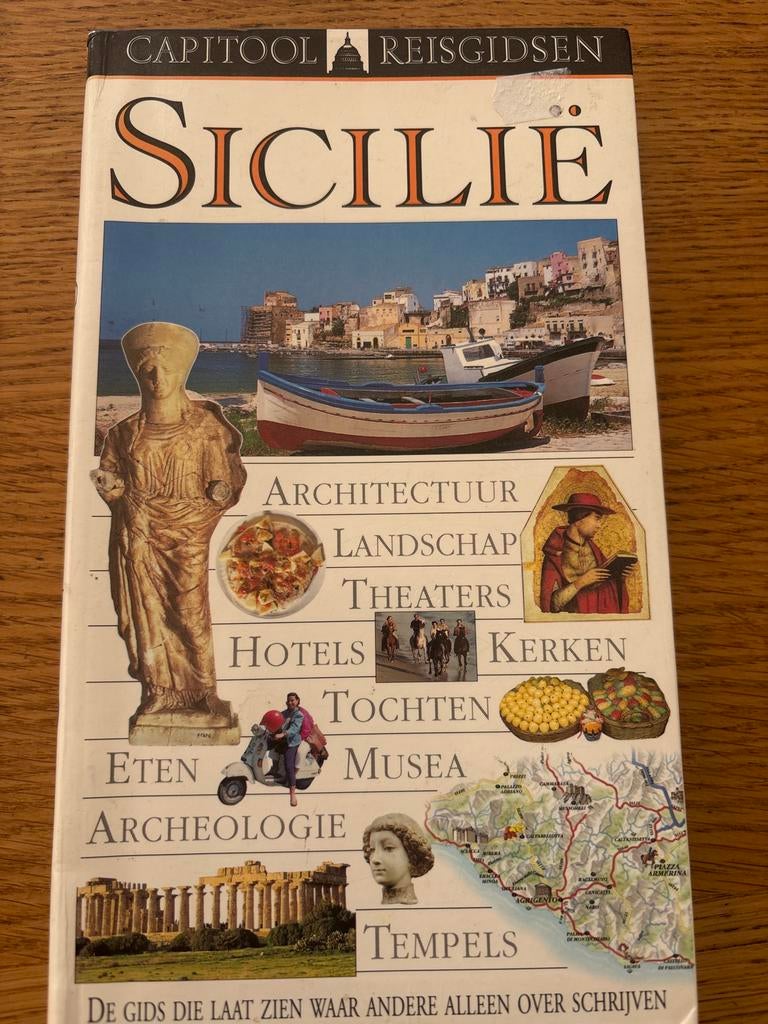 Capitool Reisgids Sicilië - Ontdek het prachtige eiland, Boeken, Reisgidsen, Gelezen, Capitool, Europa, Ophalen of Verzenden