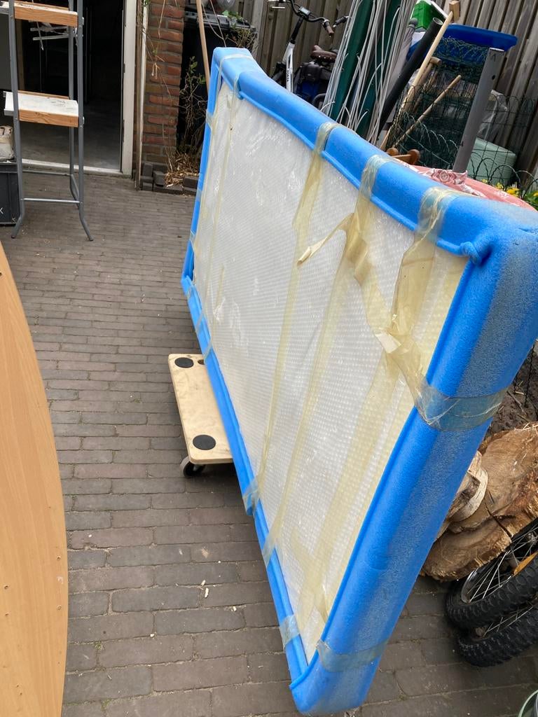 Bureaublad, 180 bij 90, mdf? met uitsparing voor kabels, Doe-het-zelf en Verbouw, Ophalen, Nieuw, Hout