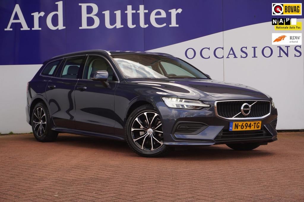 Volvo V60 2.0 B3 Momentum Business+Volleder+camera+elek-Klep, 4 cilinders, 1969 cc, 163 pk, Hybride Elektrisch/Benzine