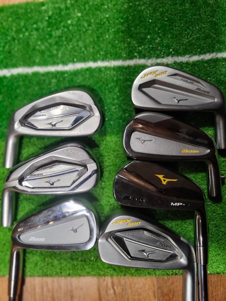 Mizuno ijzer 6 LH+RH met shaft. Mp 18, tour, jpx, Sport en Fitness, Golf, Ophalen of Verzenden, Zo goed als nieuw, Club, Mizuno