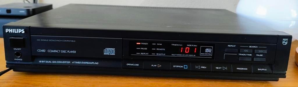 Philips CD482 met cdm4/19 en TDA1543, Ophalen of Verzenden, Gebruikt, Philips