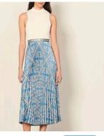 Sandro plisse rok maat 34/36 als nieuw €225, Blauw, Ophalen of Verzenden, Zo goed als nieuw, Maat 34 (XS) of kleiner