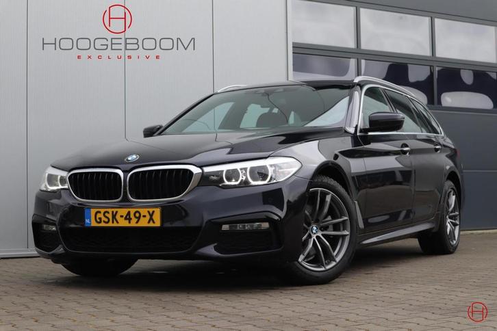 BMW 5-serie Touring 520i High Executive M-Sport / Stoelverwa, Auto's, BMW, Bedrijf, Te koop, 5-Serie, ABS, Airbags, Airconditioning