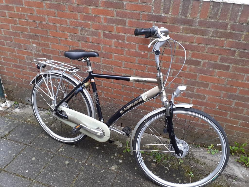 Batavus weekend herenfiets., Fietsen en Brommers, Fietsen | Heren | Herenfietsen, Ophalen, Versnellingen, Batavus, 49 tot 53 cm