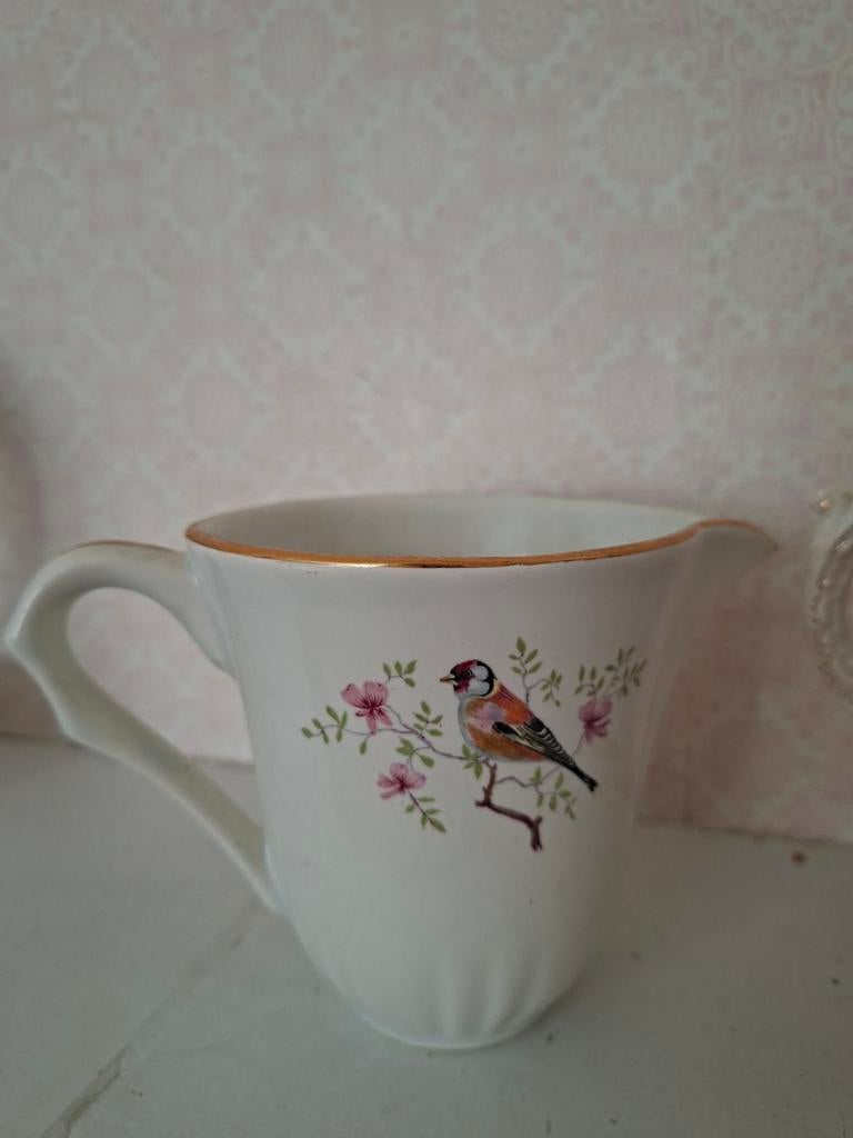 Brocante melkkan met puttertje, Ophalen of Verzenden