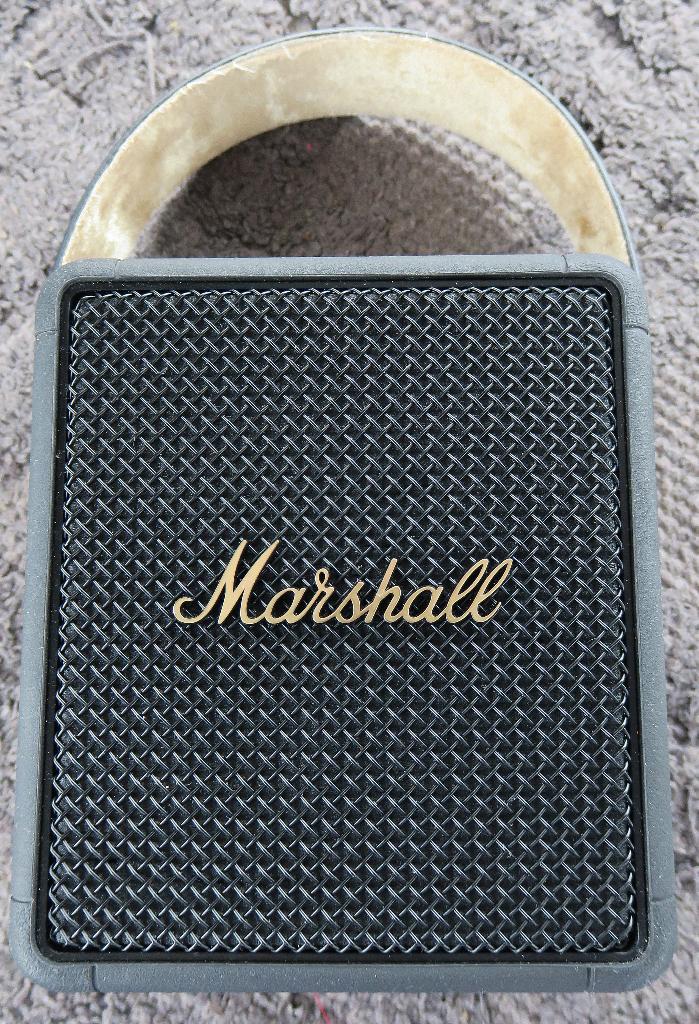 Marshall Stockwell II Bluethoot speaker in mooie opbergcase, Overige merken, Ophalen of Verzenden, Zo goed als nieuw, 120 watt of meer