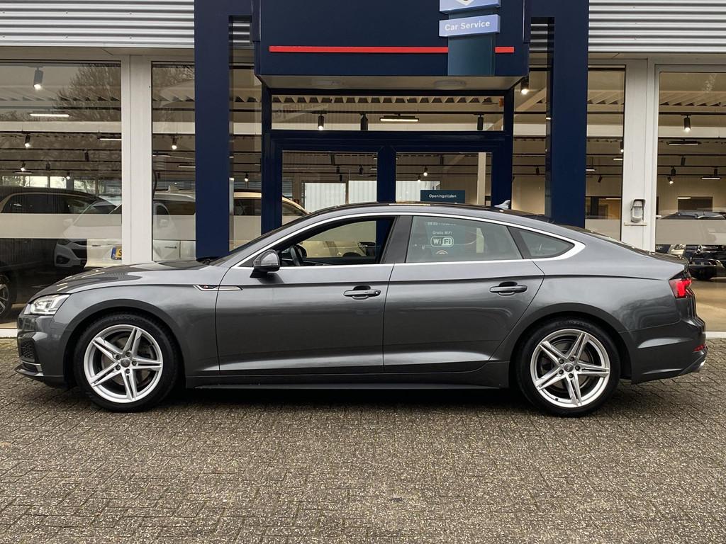Audi A5 Sportback 2.0 TFSI MHEV Sport S-line Edition 190 Pk, Auto's, Gebruikt, 1984 cc, Leder en Stof, Origineel Nederlands