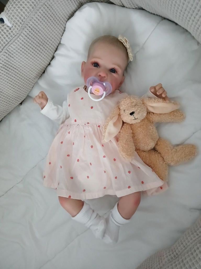 Schattig reborn meisje.. 🩷, Verzamelen, Ophalen of Verzenden, Zo goed als nieuw, Babypop