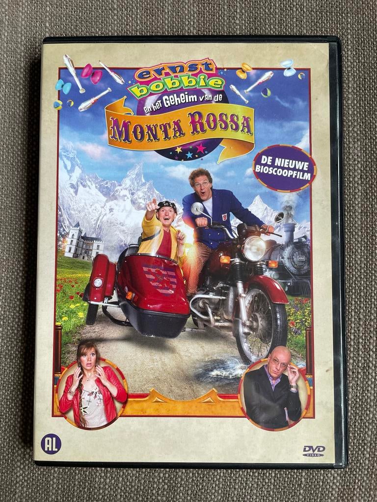 Ernst, Bobbie en het Geheim van de Monta Rossa DVD, Europees, Tekenfilm, Alle leeftijden, Ophalen of Verzenden