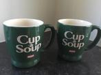 Royco, Cup a Soup mokken 2 stuks, retro/vintage, Keramiek, Ophalen of Verzenden, Zo goed als nieuw, Overige stijlen