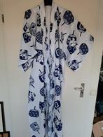Katoenen Nieuwe Japanse dames kimono s m wit blauw, Ophalen of Verzenden, Nieuw, Blauw, Onder de knie