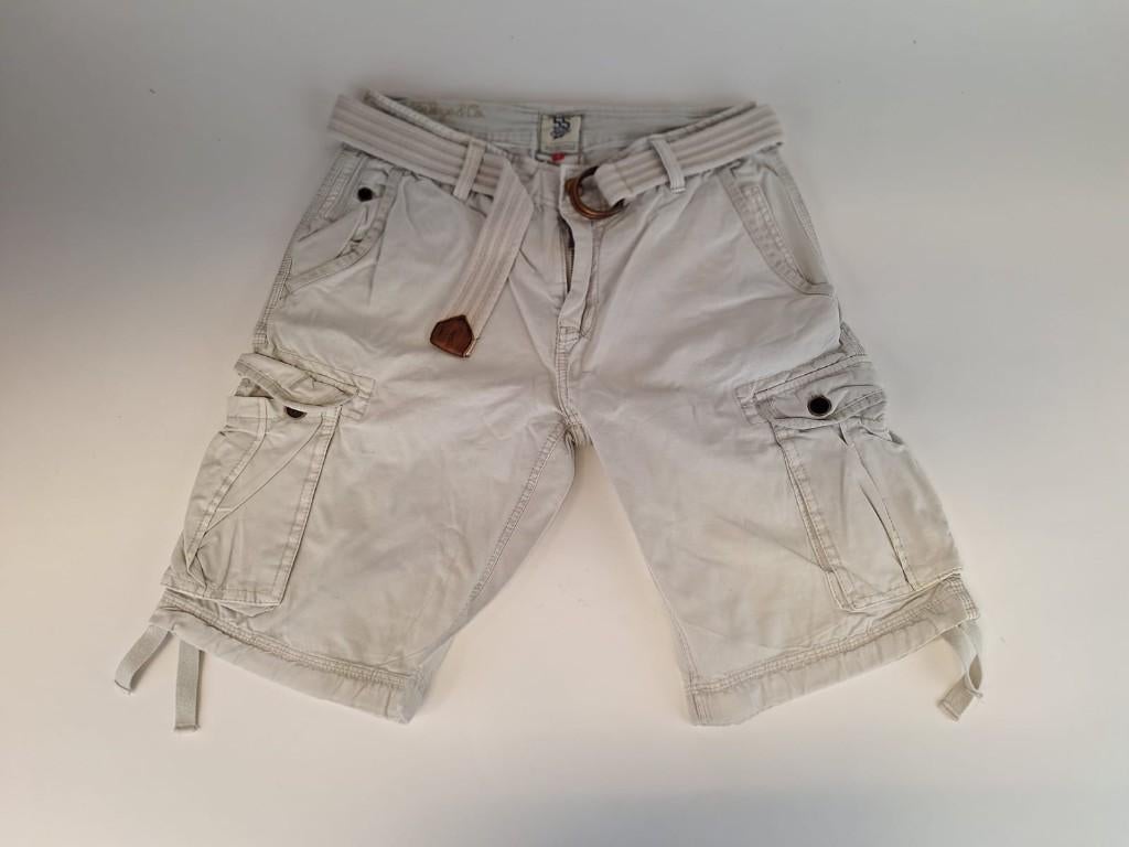 Heren/jongens bermuda, 55 Stage, beige, S, Beige, Ophalen of Verzenden, Zo goed als nieuw, 55 Stage