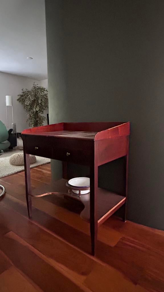 Antieke kaptafel / site table / buro, Antiek en Kunst, Antiek | Meubels | Kasten, Ophalen