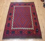 Handgeweven oosterse wollen kelim 201x140, Info@SlatsAntiek.nl, 100 tot 150 cm, Crème, Vof Slats Antiek