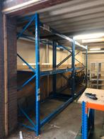 2 stuks nagenoeg nieuwe pallet stelling, Ophalen