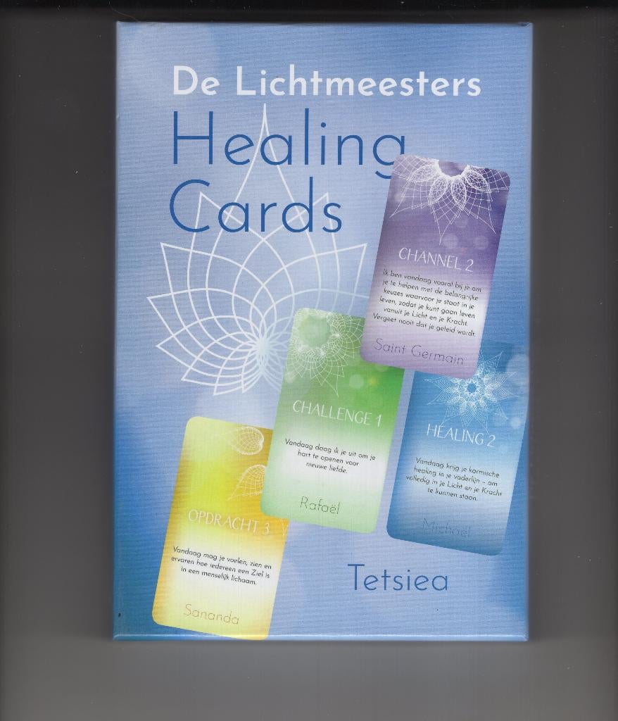 De Lichtmeesters Healing Cards Tetsiea Blijham, Ophalen of Verzenden, Zo goed als nieuw, Spiritualiteit algemeen, Overige typen