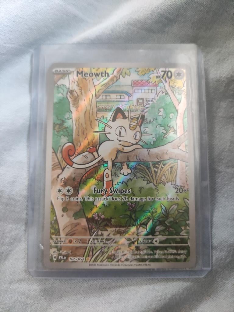 Meowth Pokémon kaart, Ophalen of Verzenden