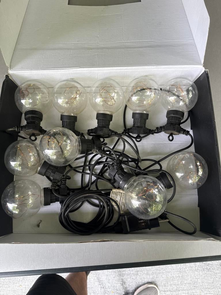 Svenska Living 100 LED Party Verlichting Tuin/Camping, Tuin en Terras, Buitenverlichting, Kunststof, Overige typen, Nieuw, Ophalen of Verzenden