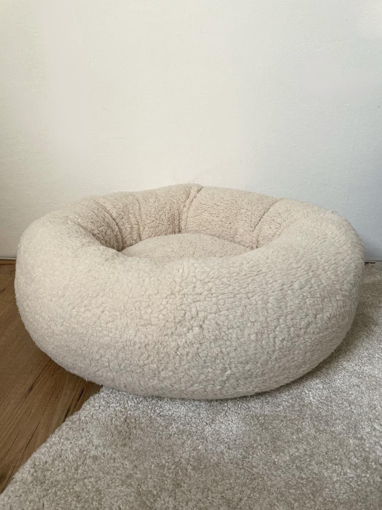 Beeztees orthopedische hondenmand Jaxx, teddy beige, Ophalen, Zo goed als nieuw, Pluche