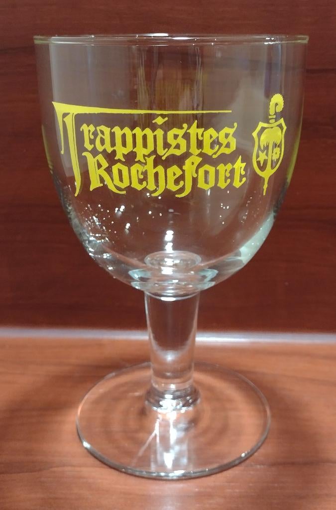 Oud Rochefort Trappistenbier Glas 30cl. (B), Verzamelen, Biermerken, Ophalen of Verzenden, Zo goed als nieuw, Glas of Glazen, Overige merken