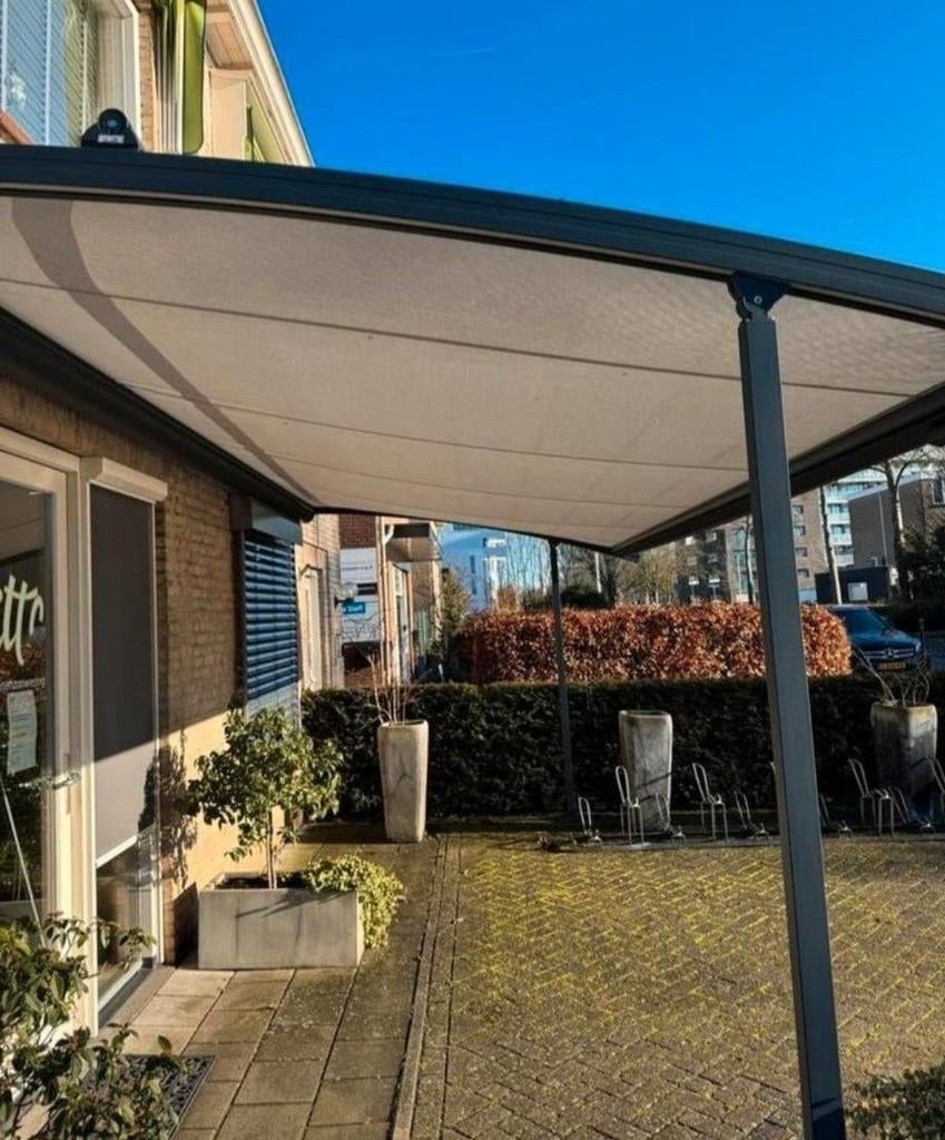 warema P40 pergola zonnescherm op 2  staanders 600 x 310., Tuin en Terras, Ophalen, Nieuw