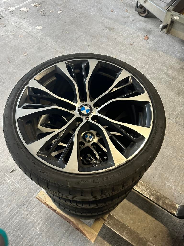 Originele Bmw Velgen 21 inch met zomerbanden, Auto-onderdelen, Banden en Velgen, Ophalen, 21 inch, Zomerbanden, Velg(en)