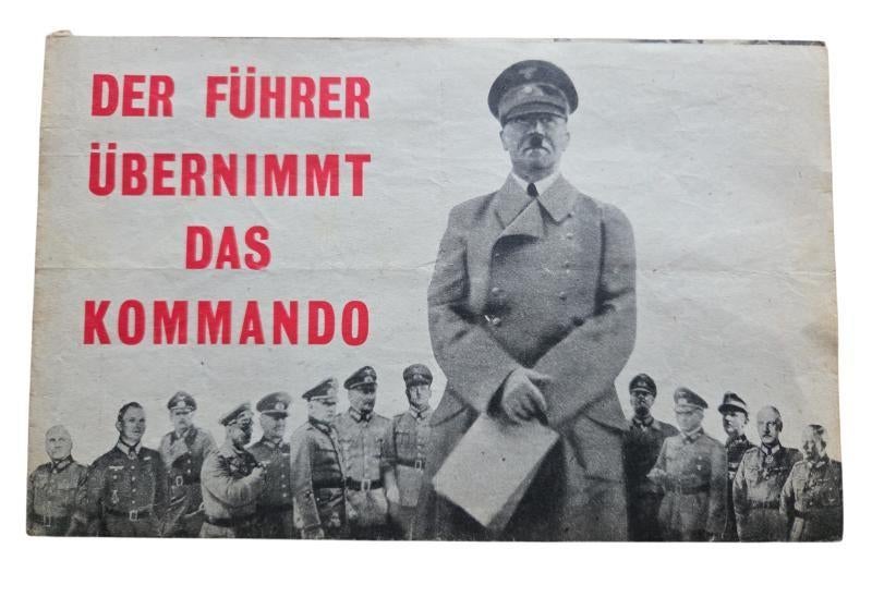 amerikaanse ww2 dropping flyer in gebruikte staat, Verzamelen, Militaria | Tweede Wereldoorlog, Ophalen of Verzenden, Amerika