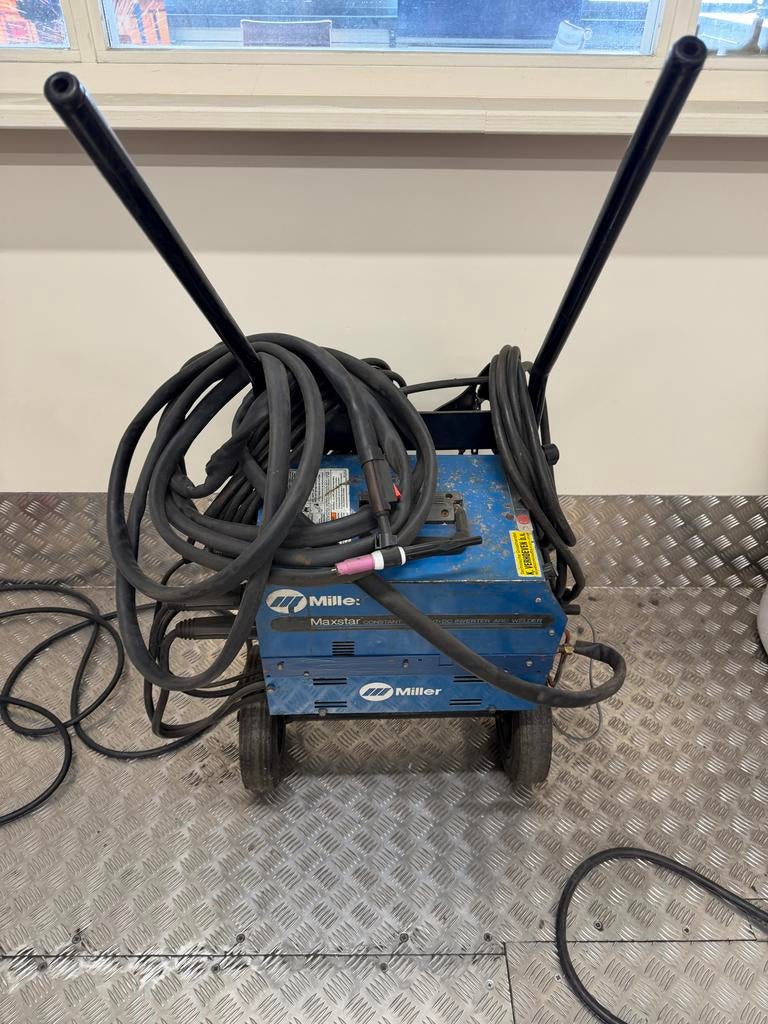 Miller Maxstar 151 TIG Lasmachine 220V, Doe-het-zelf en Verbouw, Gereedschap | Lasapparaten, Ophalen of Verzenden, Gebruikt, Minder dan 150 ampère