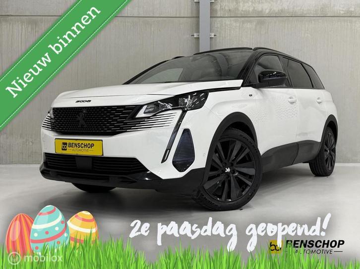 Peugeot 5008 1.2 PureTech GT Pack Panodak 7 Persoons Navi Ca, Auto's, Peugeot, Bedrijf, Te koop, 360° camera, ABS, Achteruitrijcamera