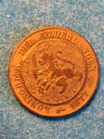 Zeldzame 2,5 cent munt uit 1877 - Koning Willem III, Postzegels en Munten, Munten | Nederland, Ophalen of Verzenden, Koning Willem III