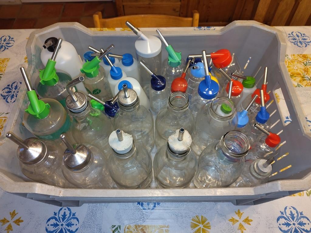 Drinkflessen voor muis hamster cavia konijn rat, Ophalen, Gebruikt, Overige typen