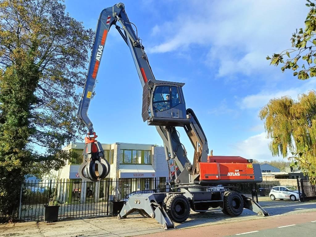 Atlas 350MH - 350 MH overslag kraan waste handler umslag, Kraan