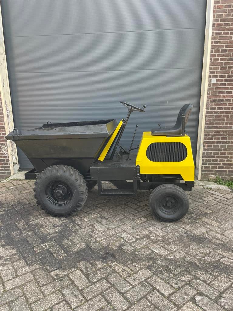Gronddumper - Goed werkend, nieuwe banden, hoogkipper, Ophalen