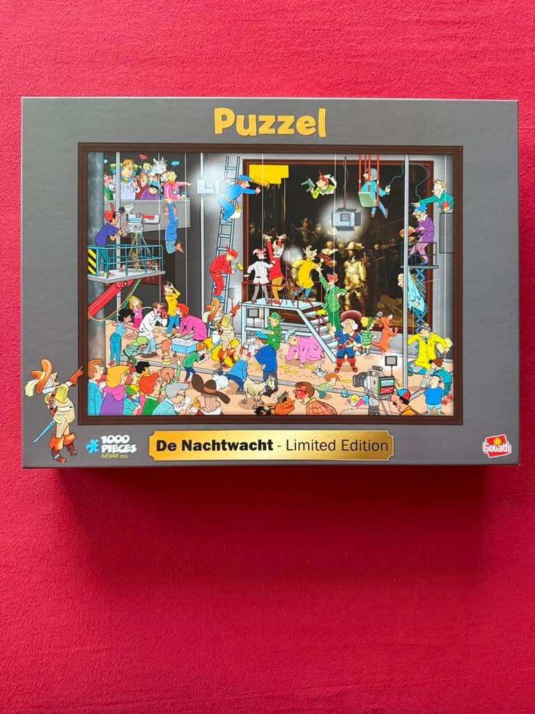 Puzzel de Nachtwacht - nieuw, Ophalen of Verzenden, 500 t/m 1500 stukjes, Zo goed als nieuw
