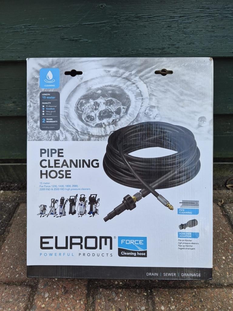 Zo goed als nieuwe Eurom Hogedrukreiniger, Tuin en Terras, Hogedrukreinigers, Ophalen, Zo goed als nieuw, Elektrisch, Eurom