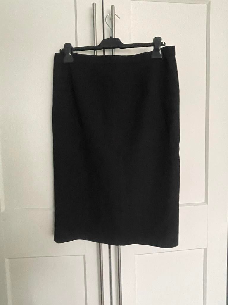 Nikkie zwarte kokerrok met rits, maat 38, Kleding | Dames, Rokken, Maat 38/40 (M), Zwart, Ophalen of Verzenden, Zo goed als nieuw