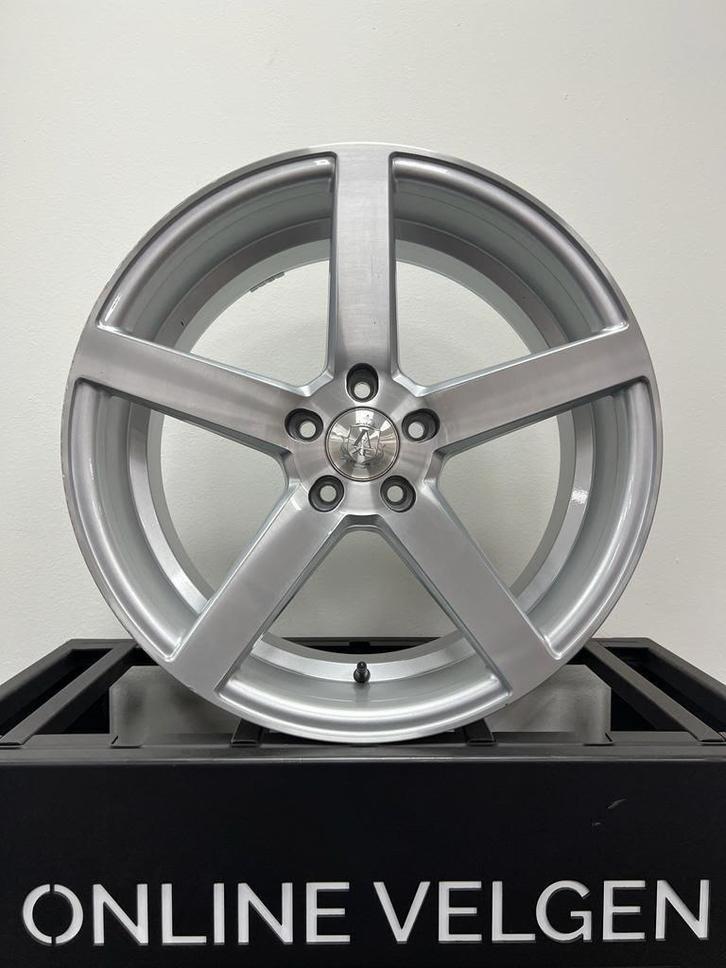 Set 19 inch Axe 5x112 ET40 velgen + zomerbanden Audi Q2, Auto-onderdelen, Banden en Velgen, Gebruikt, Velg(en), Niet ingevuld