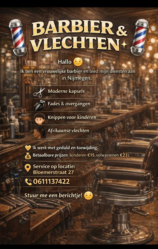 Barber vrouw, Tickets en Kaartjes