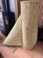 Loper handgeknoopt 11 meter x 120 cm appelgroen, Ophalen, 100 tot 150 cm, 200 cm of meer, Zo goed als nieuw