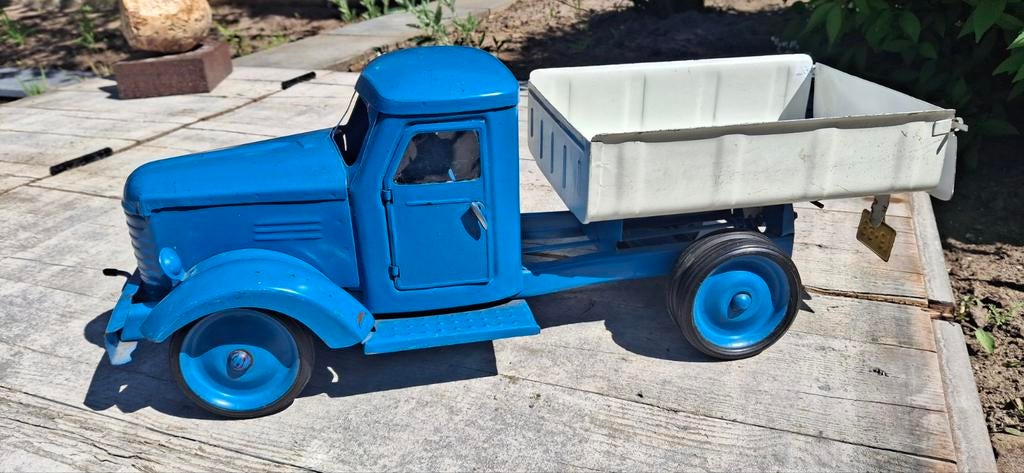 Vintage Russische ZIL Kipper Vrachtwagen Speelgoed (1968), Ophalen of Verzenden